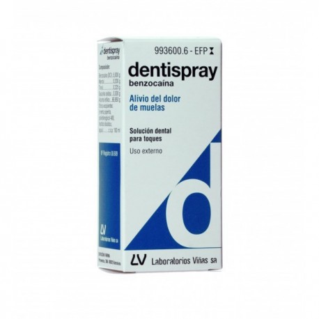 DENTISPRAY 50 mg/ml SOLUCION DENTAL