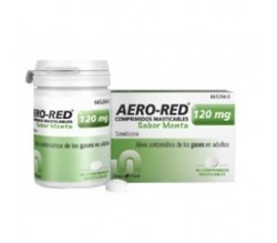 AERO RED 120 MG 40 COMPR MASTIC SABOR MENTA