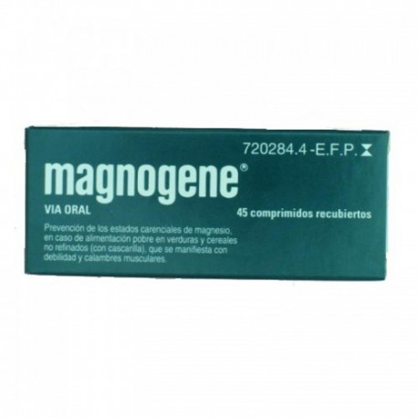 MAGNOGENE 53 mg COMPRIMIDOS RECUBIERTOS