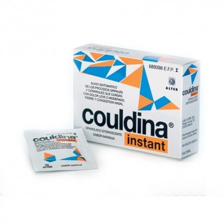 COULDINA INSTANT CON ACIDO ACETILSALICILICO GRANULADO EFERVESCENTE