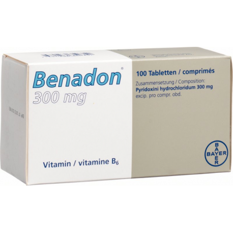 BENADON 300 mg COMPRIMIDOS RECUBIERTOS CON PELICULA