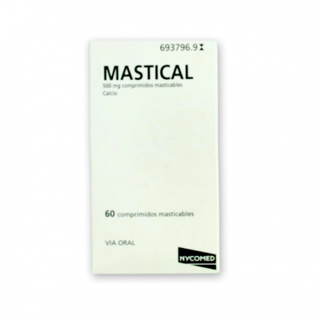 MASTICAL 500 mg COMPRIMIDOS MASTICABLES