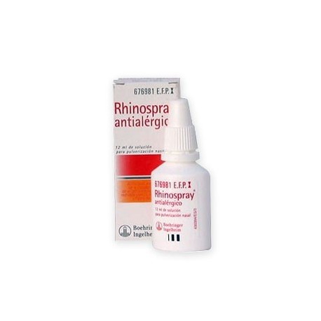 RHINOSPRAY ANTIALERGICO 1,18 MG/ML + 5,05 MG/ML SOLUCION PARA PULVERIZACION NASAL