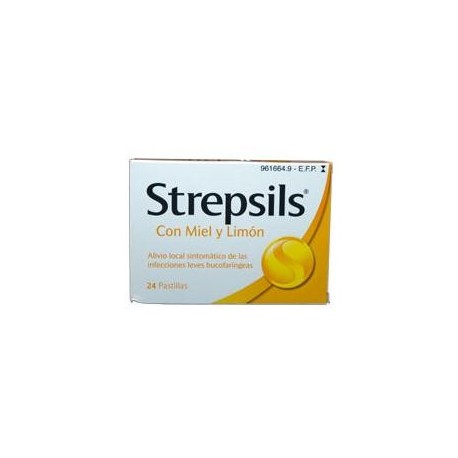 STREPSILS pastillas para chupar sabor limon