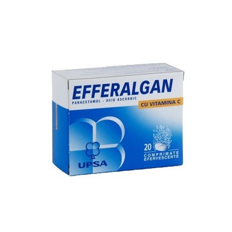 EFFERALDOL CON VITAMINA C 330MG/200MG COMPRIMIDOS EFERVESCENTES