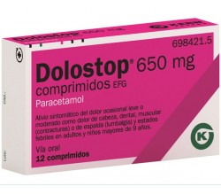 DOLOSTOP (1 G 12 COMPRIMIDOS )