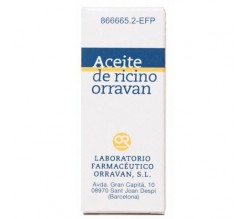 ACEITE RICINO ORRAVAN (SOLUCION ORAL 25 G )