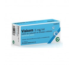 VISKERN (5 MG/ML COLIRIO 30 MONODOSIS SOLUCION 0.4 ML )