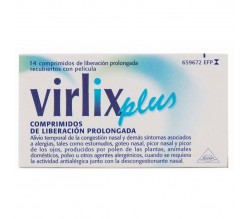 VIRLIX PLUS (5/120 MG 14 COMPRIMIDOS LIBERACION PROLONGADA )