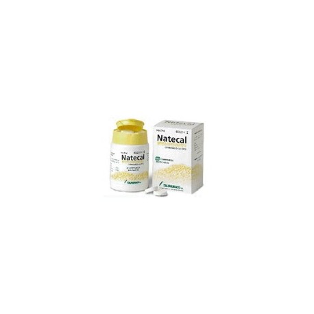 NATECAL 600 mg COMPRIMIDOS MASTICABLES