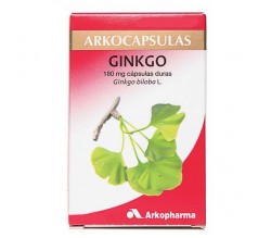 ARKOCAPSULAS GINKGO (180 MG 50 CAPSULAS )