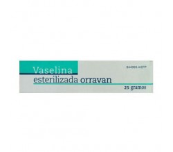 VASELINA ESTERILIZADA ORRAVAN (POMADA 25 G )