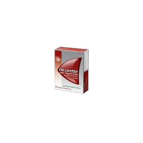 NICORETTE CLEAR 10 MG/16 HORAS PARCHES TRANSDERMICOS