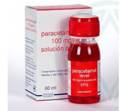 PARACETAMOL LEVEL EFG (100 MG/ML SOLUCION ORAL 60 ML )