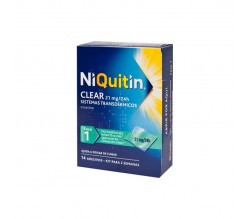 NIQUITIN CLEAR (21 MG/24 H 14 PARCHES TRANSDERMICOS 114 MG )