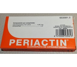 PERIACTIN (4 MG 30 COMPRIMIDOS )