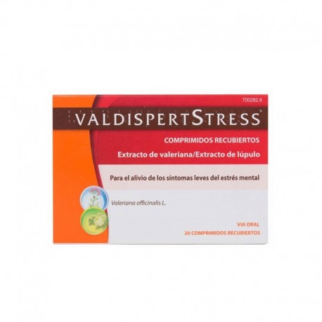 VALDISPERTSTRESS COMPRIMIDOS RECUBIERTOS