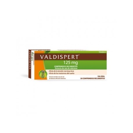 VALDISPERT 125 mg COMPRIMIDOS RECUBIERTOS