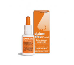 UTABON NIÑOS (0.25 MG/ML GOTAS NASALES 1 FRASCO SOLUCION 15 ML)