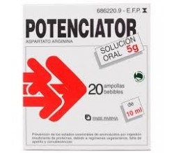 POTENCIATOR (5 G 20 AMPOLLAS BEBIBLES 10 ML )