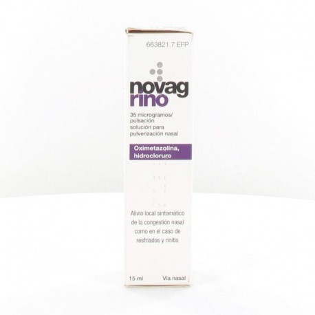 NOVAG RINO 35 microgramos/PULSACION SOLUCION PARA PULVERIZACION NASAL