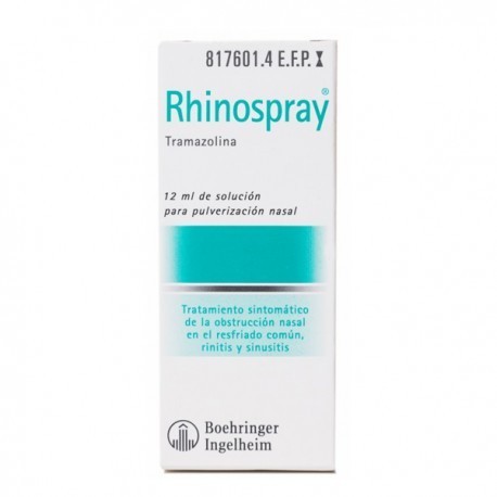 RHINOSPRAY 1,18 mg/ ml SOLUCION PARA PULVERIZACION NASAL
