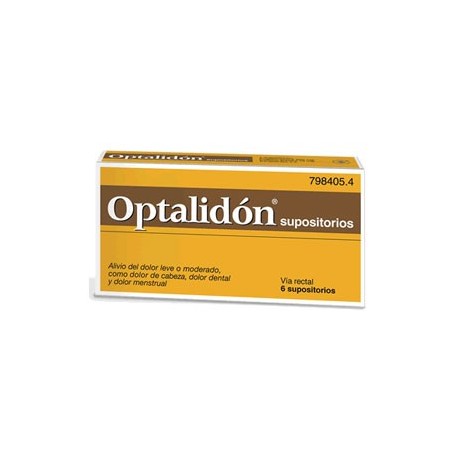 OPTALIDON 500 MG/75MG SUPOSITORIOS