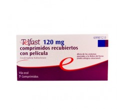 TELFAST (120 MG 7 COMPRIMIDOS RECUBIERTOS )