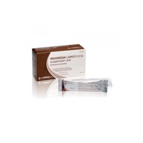 MAGNESIA LAINCO 2,4 g SUSPENSION ORAL