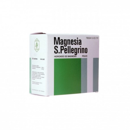 MAGNESIA SAN PELLEGRINO 3,6 g POLVO PARA SUSPENSION ORAL