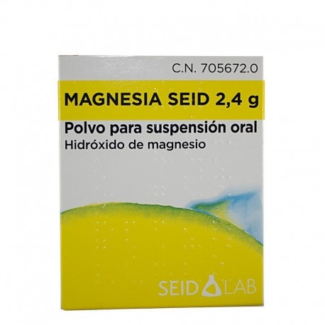 MAGNESIA SEID 2,4 G POLVO PARA SUSPENSION ORAL