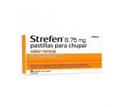 STREFEN (8.75 MG 16 PASTILLAS PARA CHUPAR MIEL Y LIMON )