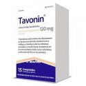 TAVONIN (120 MG 15 COMPRIMIDOS RECUBIERTOS )