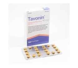 TAVONIN (40 MG 60 COMPRIMIDOS RECUBIERTOS )