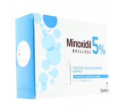 MINOXIDIL BIORGA (50 MG/ML SOLUCION CUTANEA 3 FRASCOS 60 ML )