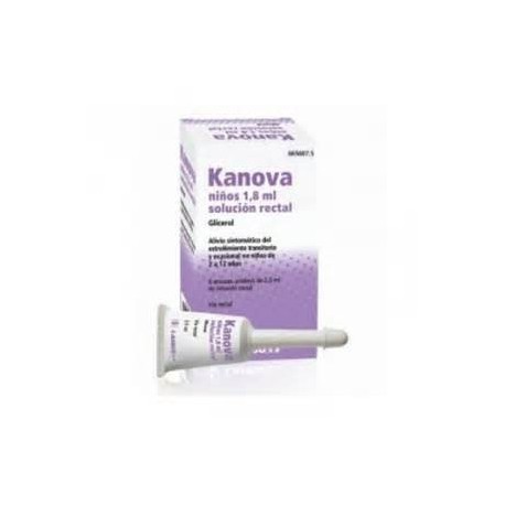 KANOVA NIÑOS 2,25g SOLUCION RECTAL