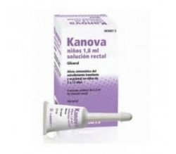 KANOVA NIÑOS (1.8 ML SOLUCION RECTAL 6 ENEMAS 2.5 ML 