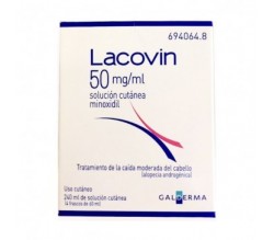 LACOVIN (50 MG/ML SOLUCION CUTANEA 4 FRASCOS 60 ML )