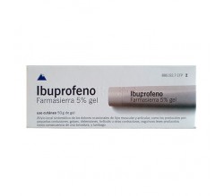 IBUPROFENO FARMASIERRA TOPICO (50 MG/G GEL TOPICO 50 G )