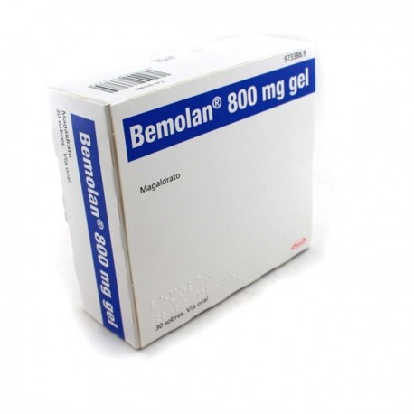 BEMOLAN 800 mg GEL ORAL