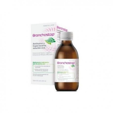 BRONCHOSTOP ANTITUSIVO Y EXPECTORANTE SOLUCION ORAL