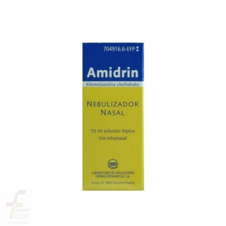AMIDRIN 1 mg/ml SOLUCION PARA PULVERIZACION NASAL