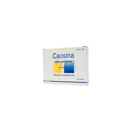 CAOSINA 1.000 MG POLVO PARA SUSPENSIÓN ORAL.