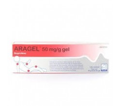 ARAGEL (50 MG/G GEL TOPICO 60 G )