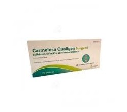 CARMELOSA QUALIGEN (5 MG/ML COLIRIO 30 MONODOSIS SOLUCION 0.4 ML )