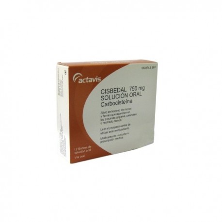 INTERMUCOL 750 mg SOLUCION ORAL