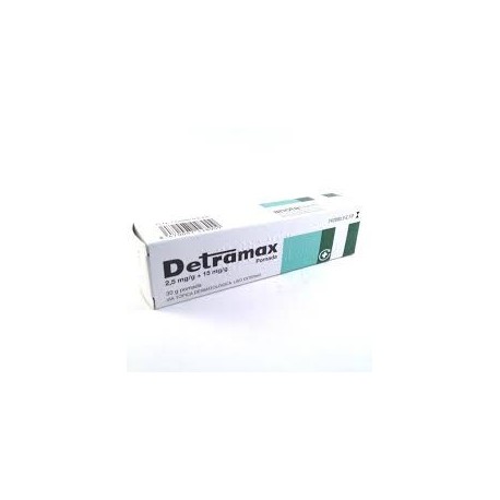 DETRAMAX 2,5 mg/g + 15 mg/g POMADA