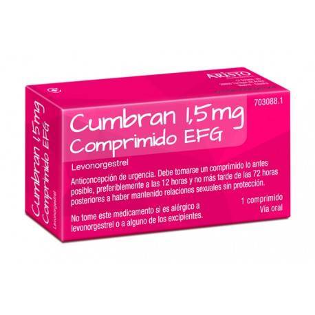 CUMBRAN 1,5 MG COMPRIMIDO EFG